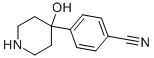 4-(4-氰基苯基)-4-羟基哌啶结构式_233261-72-8结构式