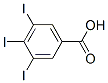 3,4,5-三碘苯甲酸结构式_2338-20-7结构式