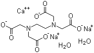 Calcium disodium edetate dihydrate Structure,23411-34-9Structure