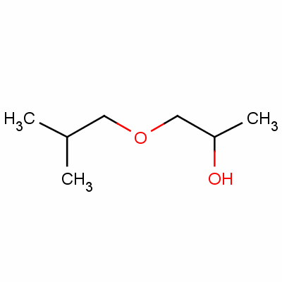 1-(2-甲基丙氧基)-2-丙醇结构式_23436-19-3结构式