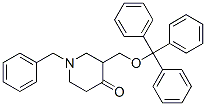 4-Piperidinone, 1-(phenylmethyl)-3-[(triphenylmethoxy)methyl]- Structure,234757-27-8Structure