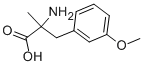 Alpha-甲基-m-甲氧基-dl-苯基丙氨酸结构式_2349-31-7结构式
