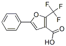 5-苯基-2-三氟甲基-3-糠酸结构式_23584-85-2结构式