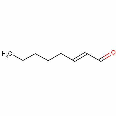 2-辛烯醛结构式_2363-89-5结构式
