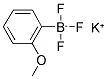 (2-甲氧基苯基)三氟硼酸钾结构式_236388-46-8结构式