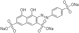 对磺基苯偶氮变色酸钠结构式_23647-14-5结构式