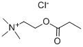Propionylcholine Chloride Structure,2365-13-1Structure