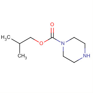 1-哌嗪羧酸异丁酯结构式_23672-96-0结构式