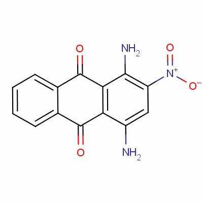 1,4-二氨基-2-硝基-9,10-蒽二酮结构式_23677-62-5结构式