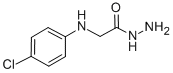 2-[(4-氯苯基)氨基]乙酰肼结构式_2371-31-5结构式