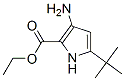 Ethyl 3-amino-5-(tert-butyl)-1h-pyrrole-2-carboxylate Structure,237435-98-2Structure