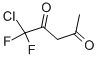 1-Chloro-1,1-difluoro-2,4-pentanedione Structure,2375-76-0Structure