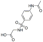 (4-乙酰基氨基苯磺酰基氨基)-乙酸结构式_23776-98-9结构式