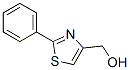 2-苯基-4-羟甲基噻唑结构式_23780-13-4结构式