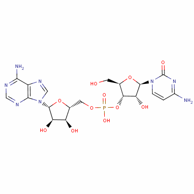 腺苷酰基-(3→5)-胞苷结构式_2382-66-3结构式