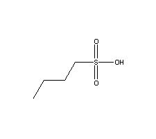1-丁磺酸结构式_2386-47-2结构式