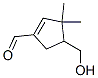 (9ci)-4-(羟基甲基)-3,3-二甲基-1-环戊烯-1-羧醛结构式_239085-68-8结构式