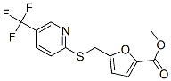 Methyl 5-({[5-(trifluoromethyl)-2-pyridyl]thio}methyl)-2-furoate Structure,239107-28-9Structure