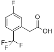 5-Fluoro-2-(trifluoromethyl)phenylacetic Acid Structure,239135-52-5Structure