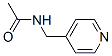 4-乙酰氨基甲基吡啶结构式_23974-15-4结构式