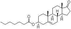 普拉雄酮庚酸酯结构式_23983-43-9结构式