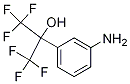 2-(3-氨基苯基)-1,1,1,3,3,3-六氟丙烷-2-醇结构式_2402-67-7结构式