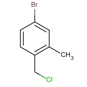 4-Bromo-1-(chloromethyl)-2-methylbenzene Structure,24078-15-7Structure