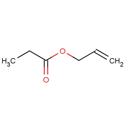 丙酸-2-丙烯酯结构式_2408-20-0结构式
