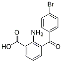 2-氨基-3-(4-溴苯甲酰基)苯甲酸结构式_241496-82-2结构式