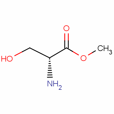 d-丝氨酸甲酯结构式_24184-43-8结构式