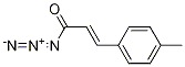 p-甲基-肉桂酰叠氮化物结构式_24186-38-7结构式
