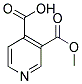 3,4-吡啶二羧酸-3-甲酯结构式_24202-79-7结构式
