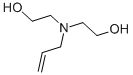 2-[烯丙基(2-羟基乙基)氨基]-1-乙醇结构式_2424-05-7结构式
