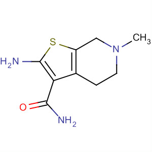 2-Amino-6-methyl-4,5,6,7-Tetrahydrothieno[2,3-c]pyridine-3-carboxamide Structure,24248-69-9Structure