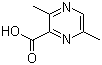 3,6-Dimethyl-pyrazinecarboxylic acid Structure,2435-46-3Structure