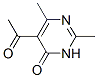 5-乙酰基-2,6-二甲基嘧啶-4(3H)-酮结构式_24392-26-5结构式