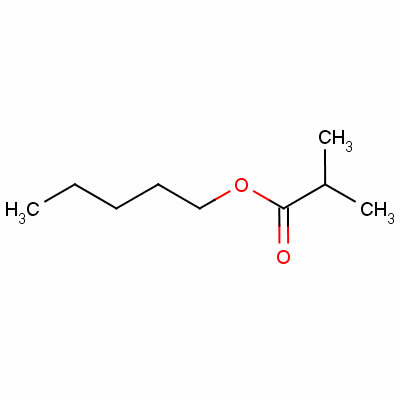 异丁酸戊酯结构式_2445-72-9结构式