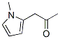 (9ci)-1-(1-甲基-1H-吡咯-2-基)-2-丙酮结构式_24460-50-2结构式