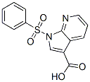 1H-Pyrrolo[2,3-b]pyridine-3-carboxylic acid, 1-(phenylsulfonyl)- Structure,245064-80-6Structure