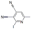 2-碘-6-甲基-3,4-吡啶二甲腈结构式_245079-23-6结构式