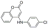4-(4-Chloroanilino)-2H-chromen-2-one Structure,24526-89-4Structure