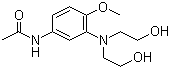4-Acetylamino-2-(bis(2-hydroxyethyl)amino)anisole Structure,24530-67-4Structure