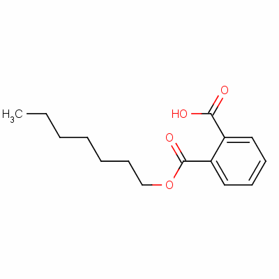 1,2-Benzenedicarboxylicacid 1-heptyl ester Structure,24539-58-0Structure
