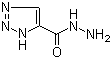 1H-[1,2,3]噻唑-4-羧酸 肼结构式_24650-17-7结构式