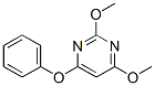 (9CI)-2,4-二甲氧基-6-苯氧基嘧啶结构式_246538-87-4结构式