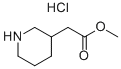3-Piperidineacetic acid, methyl ester, hydrochloride Structure,247259-31-0Structure