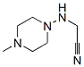 (8ci)-[(4-甲基-1-哌嗪)氨基]-乙腈结构式_24830-56-6结构式