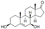 雄甾-5-烯-3beta,7beta-二醇-17-酮结构式_2487-48-1结构式