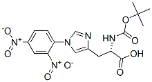Boc-His(Dnp)-OH Structure,25024-53-7Structure