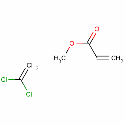 氯乙烯甲基丙烯酸酯共聚物结构式_25038-72-6结构式